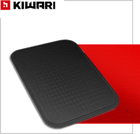 Set 4 Kiwari Grip Universell Auto Fußmatten PVC Schwarz
