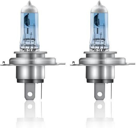 Osram Lamps Car Cool Blue Intense Next Gen H4 Halogen 5000K Cold White 12V 60W 2pcs