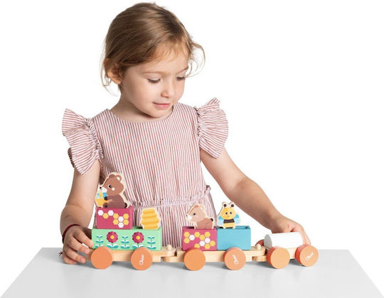 Chicco My Wood Friends Сет с Влакче от Дърво за Над 2 години+ Години