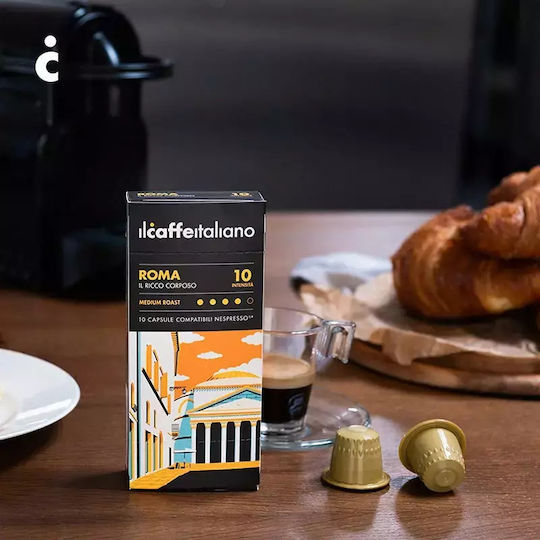 IL Caffe Italiano Capsule Espresso Compatibile cu Mașina Nespresso 30capace
