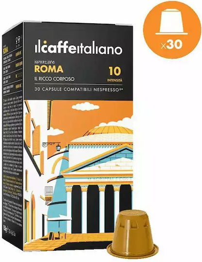 IL Caffe Italiano Capsule Espresso Compatibile cu Mașina Nespresso 30capace