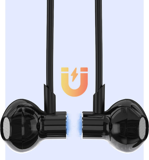 Dudao U5 Max Earbud Bluetooth Handsfree Ακουστικά Μαύρα