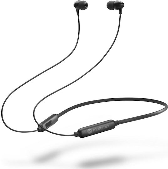 Motorola SP106 In-ear Bluetooth Handsfree Ακουστικά με Αντοχή στον Ιδρώτα Μαύρα