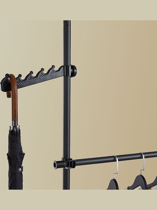 SoBuy Kleiderständer Schwarz