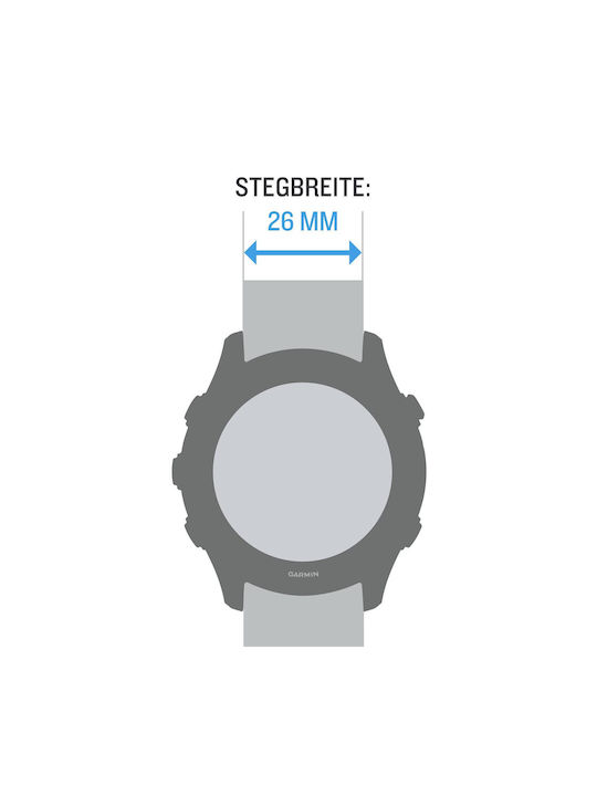 Garmin QuickFit 26 Каишка Cyan Blue (Fenix 3 / 5X / 5X Plus / 6X / 6X Pro / 7X / 7X Pro / 8 (51mm)) Garmin QuickFit 26 Каишка Cyan Blue (Fenix 3 / 5X / 5X Plus / 6X / 6X Pro / 7X / 7X Pro / 8 (51mm))