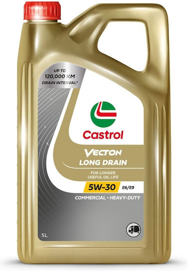 Castrol Vecton Fuel Saver Car Oil 5W-30 5lt