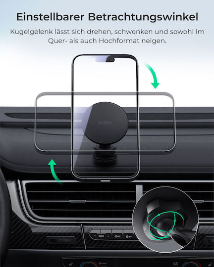 iOttie Itap 3 Car Mobile Mount with Magnet Black