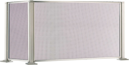 Zogometal 91x38x52cm Silber