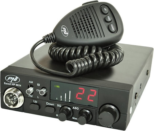 Stație radio CB PNI Escort HP 8024 12/24V ASQ reglabil