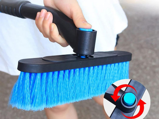 Telescopic Car Scraper Folding Brush 2 in 1 Windows Ice & Snow Adjustable Length 57 to 72 Cm