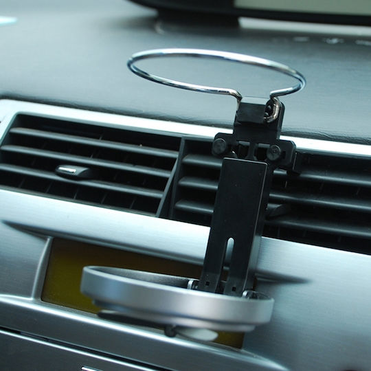 Getränkehalter fürs Auto Drink Holder 1 Platz für Konsole in Schwarz Farbe