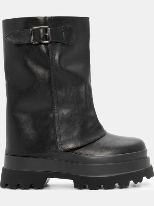 Stiefeletten Damen Schwarz