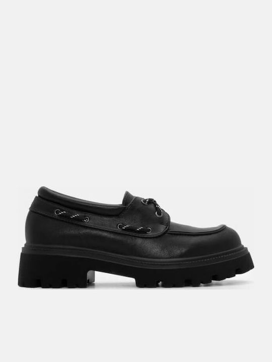 Women's Moccasins in Black Color