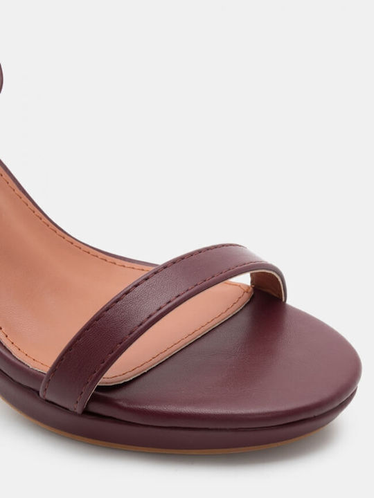 Sandale Burgundy