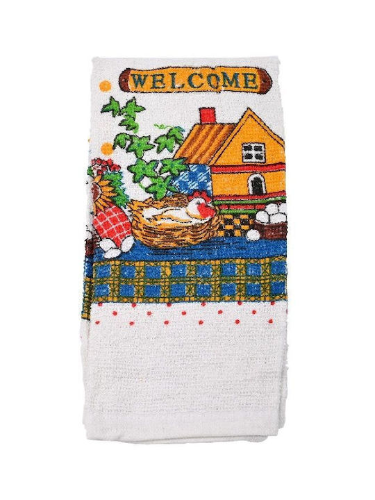 Sidirela Towel from 100% Cotton 38x64cm (Various Designs) 1 piece