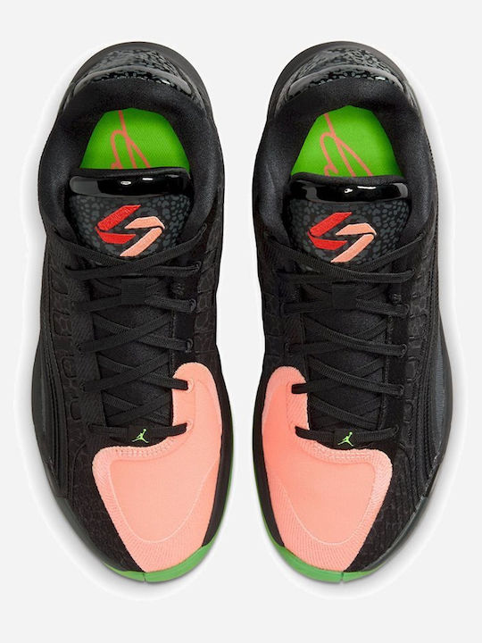 Luka 4 "Safari" Χαμηλά Μπασκετικά Παπούτσια Black / Team Orange / Orange Pulse