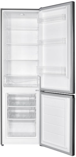 Heinner Fridge-Freezer 262lt H180xW55xD56cm Inox HC-HM262INVXD