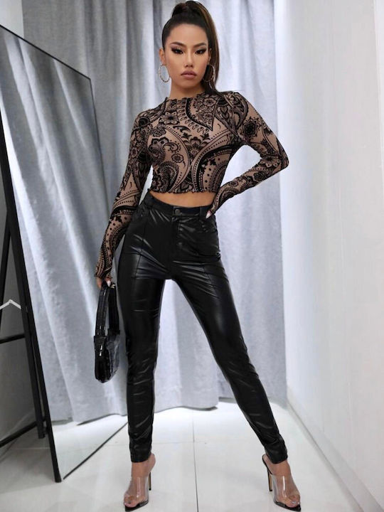 Woman's Fashion Blouse Black