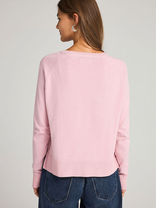Women's Sweater Cotton Pink