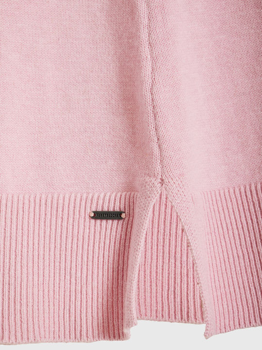 Women's Sweater Cotton Pink