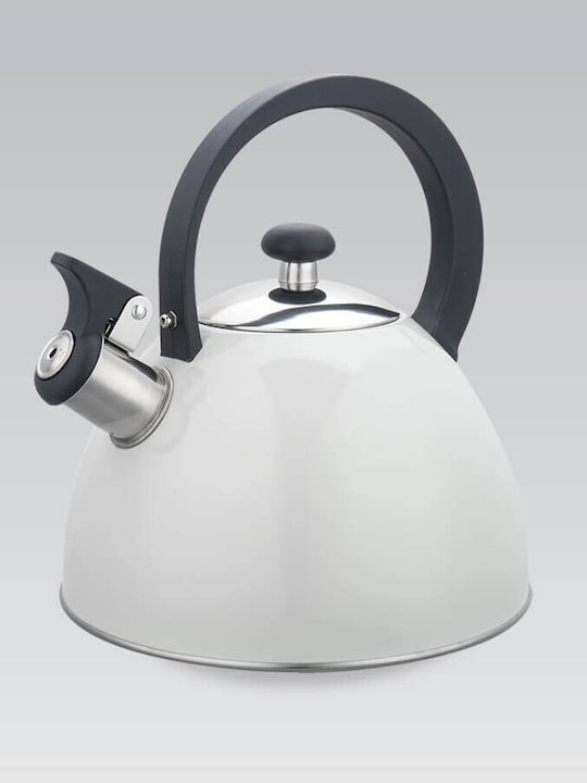 Maestro Τσαγιέρα Ανοξείδωτη Μαύρη 2500ml