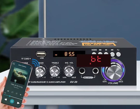 VIRE AV-20 Ολοκληρωμένος Ενισχυτής Hi-Fi Stereo