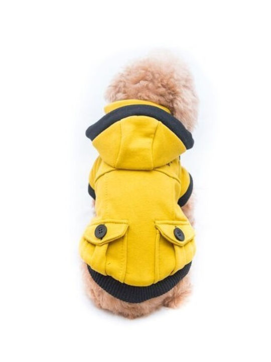 Pet Camelot Dogs Coat Yellow Dog Shirt 3966