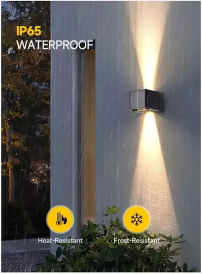Wall Mounted Solar Light 0.9W 300lm with Photocell IP66