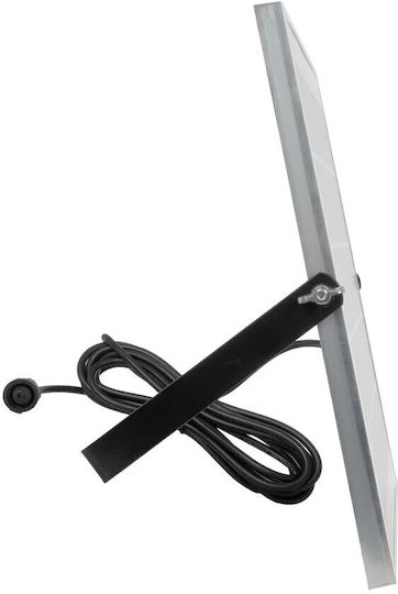 GloboStar Rezistent la apă Solar Proiector LED 200W Alb Rece 6000K cu Telecomandă IP65