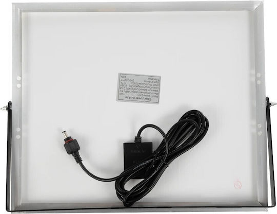 GloboStar Rezistent la apă Solar Proiector LED 200W Alb Rece 6000K cu Telecomandă IP65
