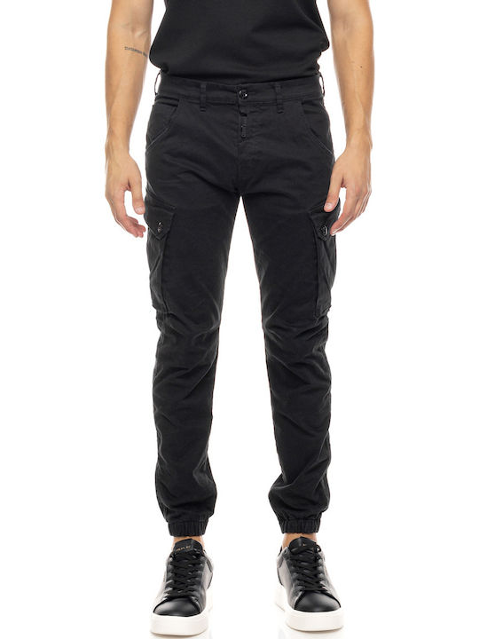 Cover Trousers Cargo Elastic Black