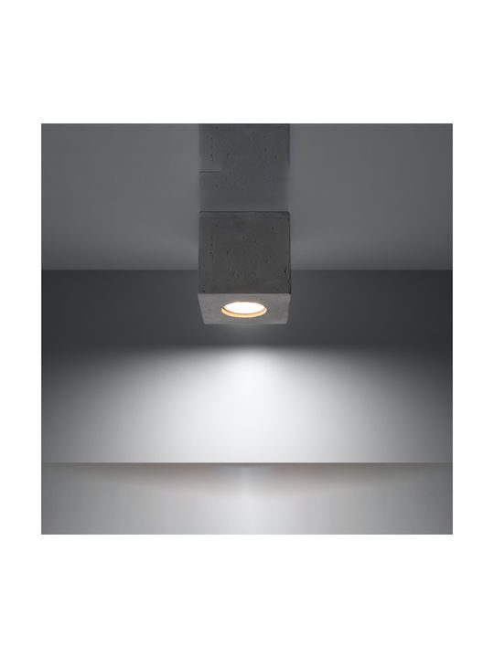 Sollux Spot with 10 Lights in Gray Color