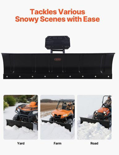 Vevor Multi-Purpose Snow Plow Kit 1524 mm ATV UTV XLCYPS60INCHEOQLW001V0