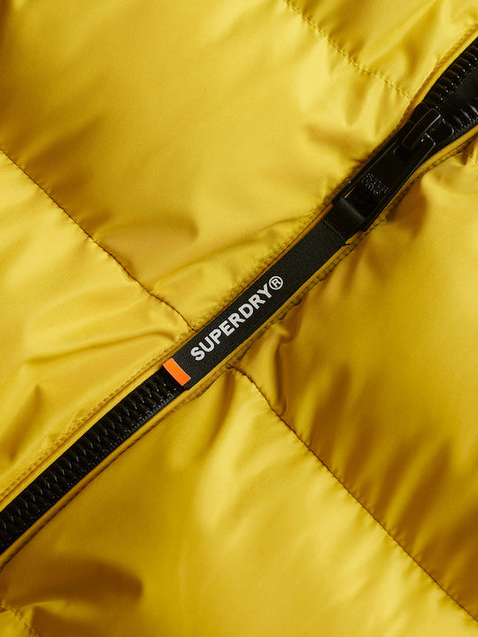 Jacke Puffer Yellow