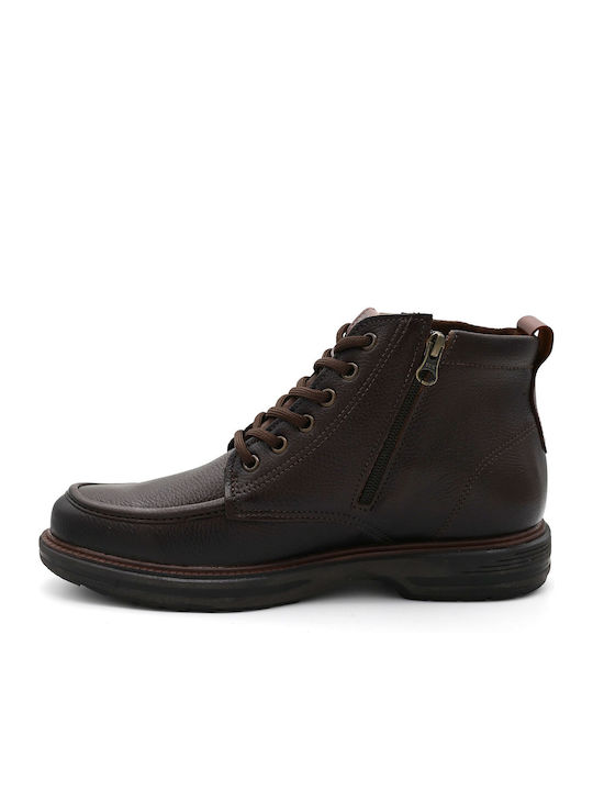 Leder Braun Herrenstiefel Anatomisch