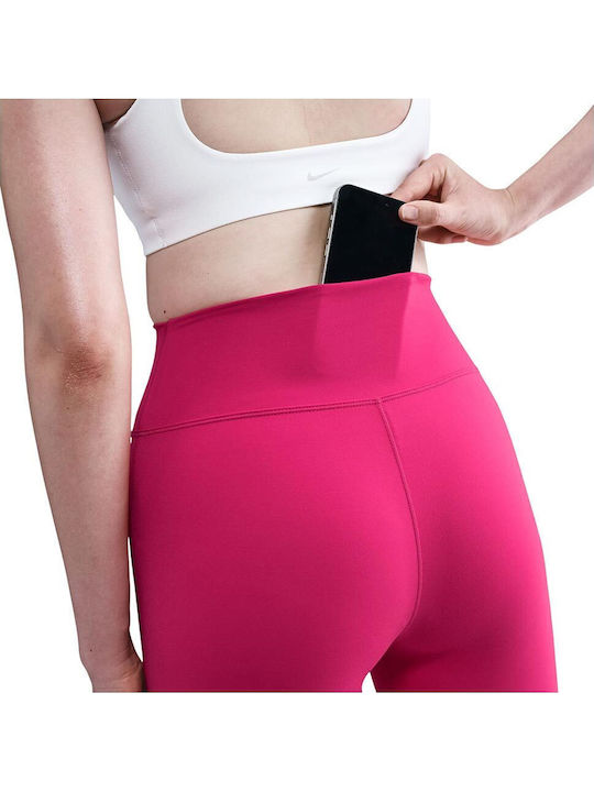 Women's Training Legging High Waisted Fuchsia