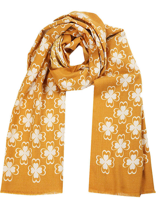 Achilleas Accessories Damen Schal Gelb
