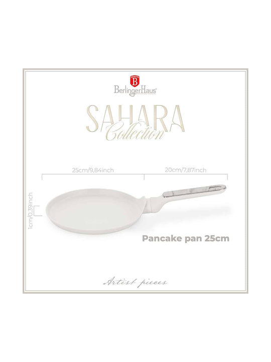 Berlinger Haus Pan for Pancakes made of Aluminum with Stone Coating 25cm