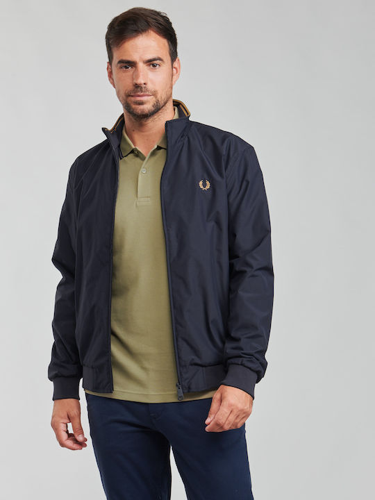Brentham Winter Jacket Bomber Navy Blue