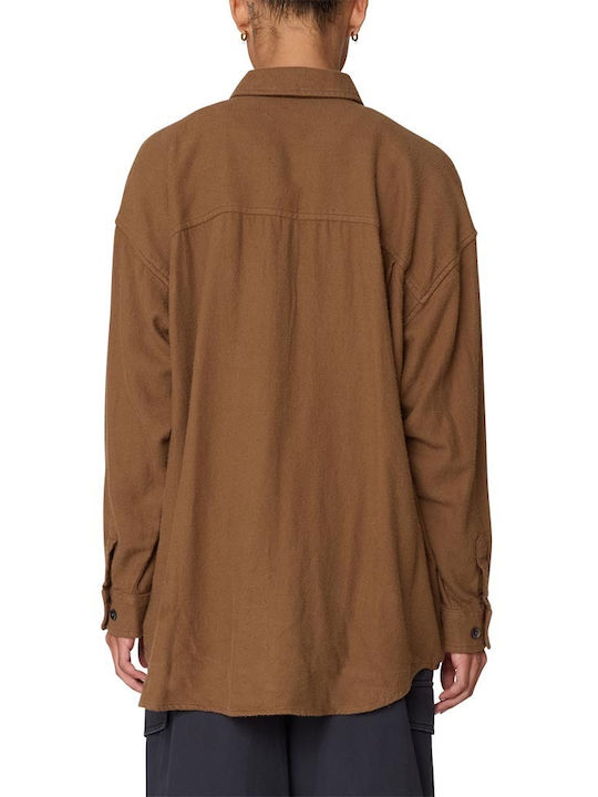Delight Women's Long Sleeve Shirt Tan