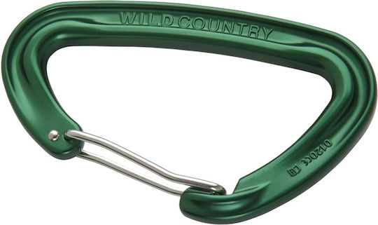 Carabiner Wildwire Fw25 Wild Country Green