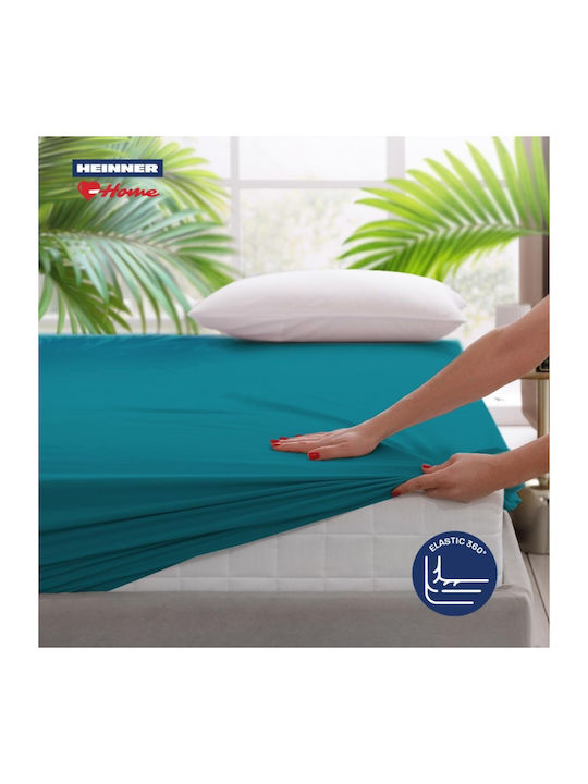 Heinner Sheet for Single Bed with Elastic 90x200cm. Trq