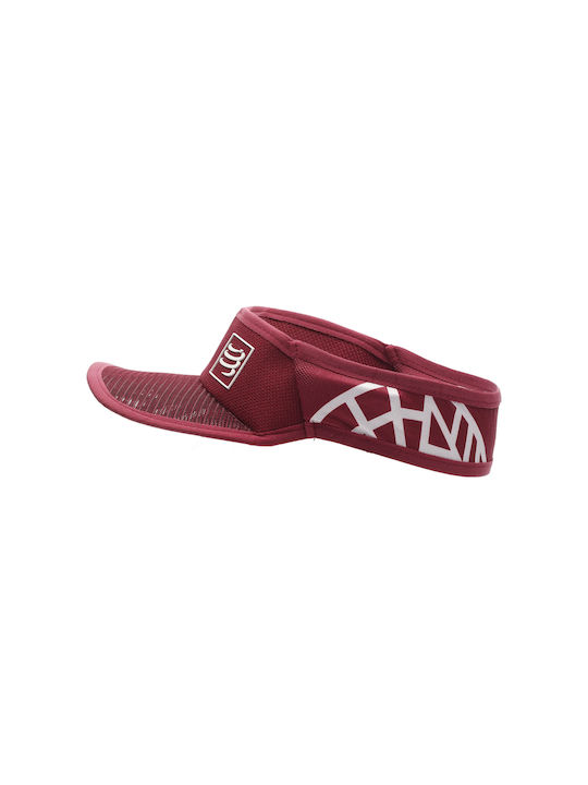 Compressport Ultralight Spider Visor Hat Burgundy