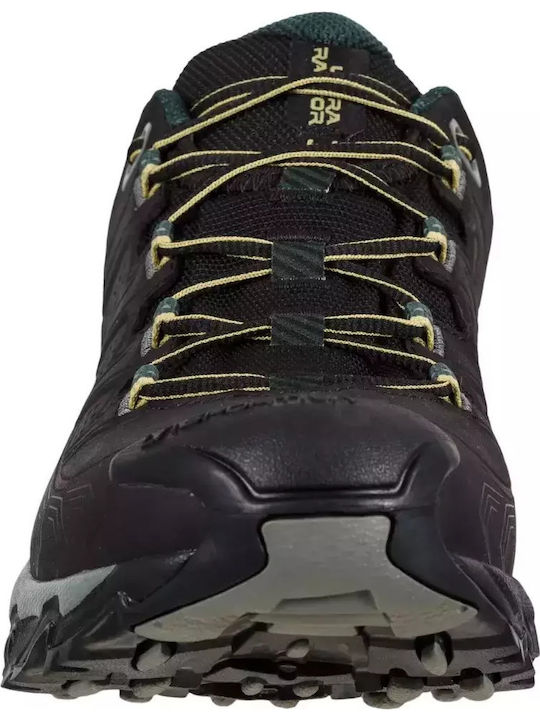 La Sportiva Ultra Raptor II Leather Wide Männer Wanderschuhe Wasserdicht mit Gore-Tex-Membran Schwarz