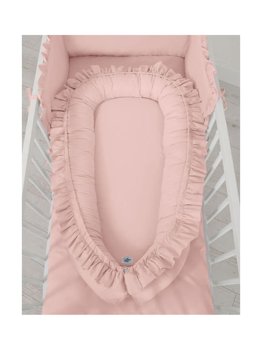 My Sweet Baby Pernă pentru bebeluși în formă de cuib Dusty Pink