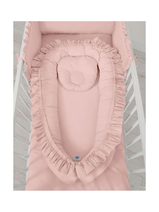 My Sweet Baby Pernă pentru bebeluși în formă de cuib Dusty Pink