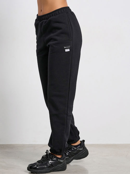 Pantaloni de Trening cu elastic Fleece Black