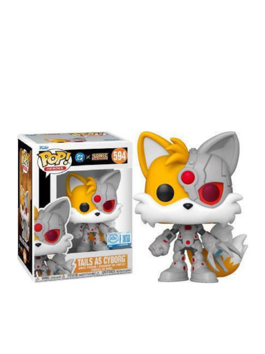 Funko Pop! Heroes: Sonic - Tails As Cyborg 594 Special Edition