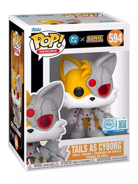Funko Pop! Heroes: Tails As Cyborg Special Edition Funko Pop! Heroes: Tails As Cyborg Special Edition