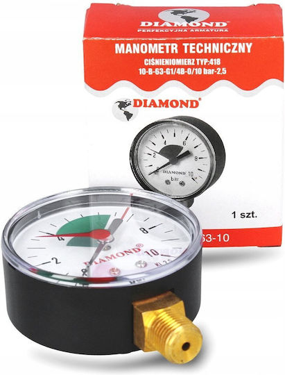 Diamond ART.418.63-2,5. Калъф с манометър